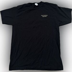 Victoria's Secret Fashion Show 2025 Unisex Black Cotton T-Shirt Size L